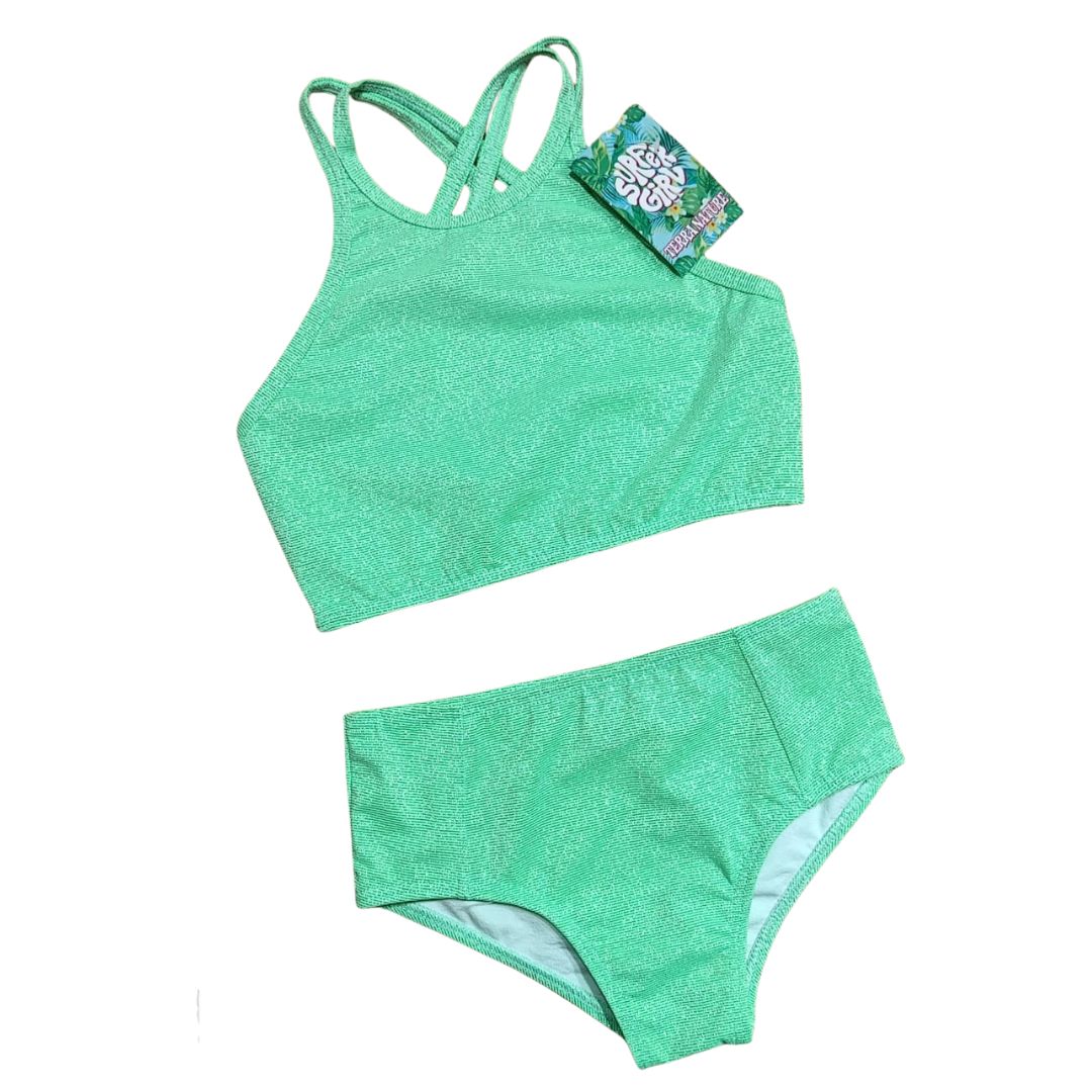 36619 BIKINI C/TOP ALTO LUREX TERRA NATURE ART6871 - Imagen 1